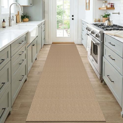 KOZYFLY 3x7 Washable Kitchen Runner Rug, Non Slip Wide Runners - Image 2
