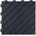 Playsafer Slatted Rubber Interlocking Tile by Playsafer
