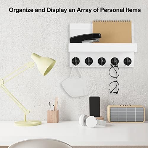 Lwenki Key Holder for Wall, Decorative Key and Mail Holder - Image 5