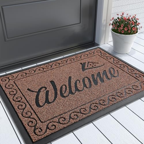 Yimobra Artificial Grass Welcome Mat, 29.5 x 17 in by Yimobra