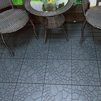 44 Pack Interlocking Deck Tiles, All-Weather Outdoor Deck Tiles - Image 5