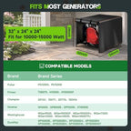 Portable Generator Rain Cover Waterproof - Image 2