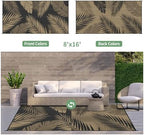 GENIMO Outdoor Rug, Waterproof Plastic Rugs 8'x16' - Image 2