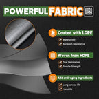 RAINDEWAY 10x10 Feet Tarps Heavy Duty Waterproof, 10Mil Multipurpose Tarp - Image 3