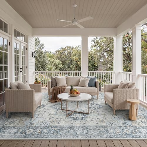 GENIMO Indoor Outdoor Rug, Washable - Image 4