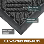 Front Door Mat, Heavy Duty Non-Slip Doormat 73"x46" - Image 3