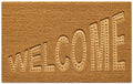 Gardenised Heavy Duty Coco Coir Doormat Non Slip PVC Baking Embossed Welcome by Gardenised