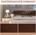 Easy-Going 100% Waterproof Chair Couch Cover, Stretch Jacquard Sofa Cover - Image 3