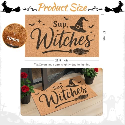 Halloween Door Mat Sup Witches Welcome Mat - Image 2