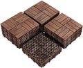 Topeakmart 27PCS Interlocking Deck Tiles 12x12 Patio Flooring by Topeakmart