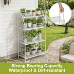 VyGrow Plant Stand, 4 Tier Plant Shelf - Image 4