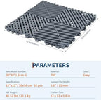 Garvee 50 Pack Interlocking Floor Tiles, Modular Cushion Flooring - Image 2