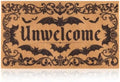 Halloween Front Door Mat with Unwelcome Design by FTTOYOLY