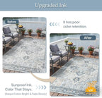 GENIMO Indoor Outdoor Rug, Washable - Image 5