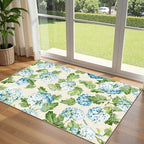 3x5 Floral Entry Rug by Othilic