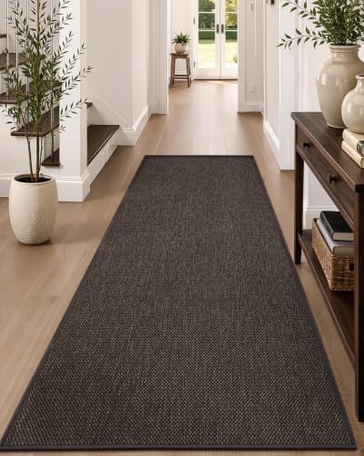 Color&Geometry Runner Rug 36"x96" Non Slip Rubber Backing Hallway Rug by COLORG