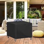 Outdoor Ottoman Cover for 25 Inch Rectangle Side Table - Image 5