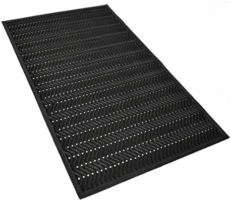 Calloway Mills 102713660 True Step Wave Rubber Doormat 3' x 5' - Image 3