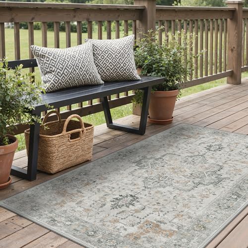 GENIMO Indoor Outdoor Rug, Washable - Image 4