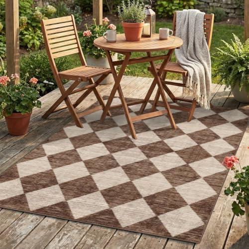 4x6 Covered Outdoor Patio Rug by Othilic