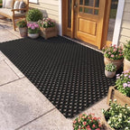 Door Mat Outside Entrance Drainage Waterproof Mat by QiCaiJia