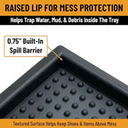 Ottomanson Waterproof Boot Tray Rubber Shoe Mat - Image 3