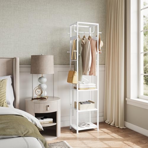 ELYKEN Coat Rack Freestanding, Hall Tree - Image 4