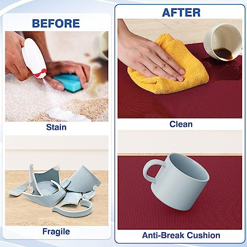 StepRite Kitchen Mats for Floor, 2-Piece Anti-Fatigue Rugs - Image 4