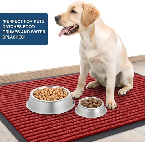 OLANLY 2-Pack Front Door Mats 59x34, Waterproof Heavy-Duty Doormats - Image 6