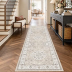 HY HAOYUNLAI Washable 2'6x8 Hallway Runner Rug Kitchen Non-Slip Slim Carpet - Image 4