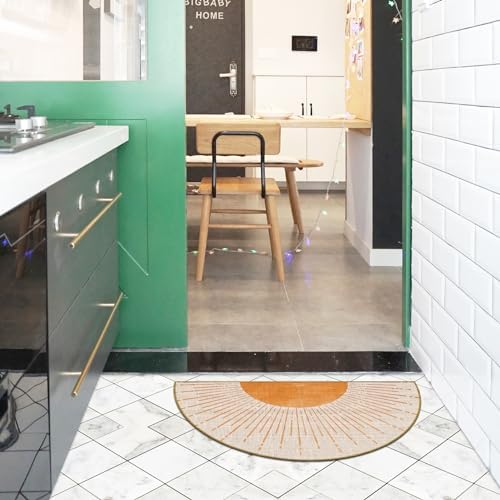 Mingnei Boho Sun Linen Doormat Door Mat - Image 4