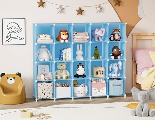 Portable Closet 6 Cube Closet Organizer and Storage Shelf Bookcase - Image 7