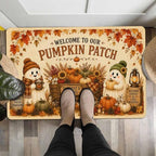 Pumpkin Patch Ghosts Doormat 16" X 24" Dirt Trapper Non Slip Outdoor Mat - Image 6