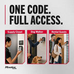 Master Lock 5-Key Combination Safe Black/Silver 5401D - Image 3