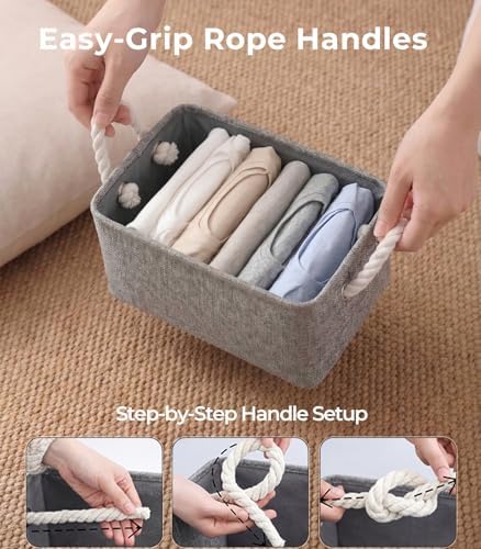 TheWarmHome Storage Bins for Shelves - Image 5