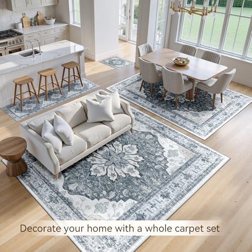 RELEANY Washable Area Rug - Image 4