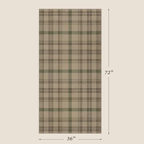 JTJ Easy Jute 3x6 Kitchen Runner Rug - Image 2