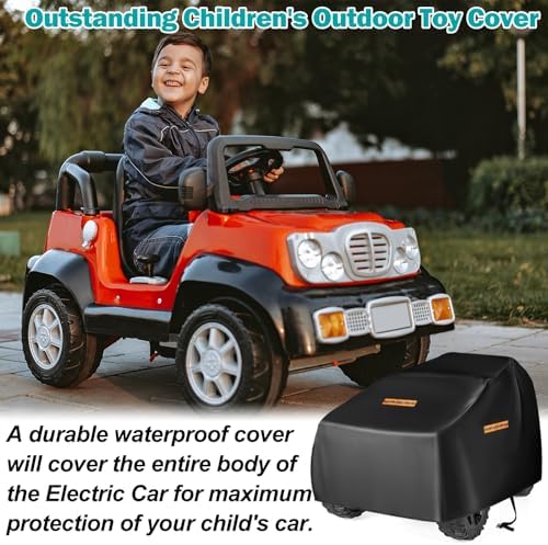 Kids Ride On Car Cover, 420D Waterproof, - Image 7