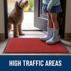 OLANLY 2-Pack Front Door Mats 35x23, Waterproof Heavy-Duty Doormats - Image 7