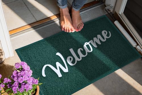 T.HENV Welcome Mat Outdoor Indoor, Waterproof, Non Slip, Easy Clean - Image 3