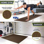 ProsourceFit Exercise Puzzle Mat 1/2-inch, EVA Interlocking Foam Floor Tiles - Image 3