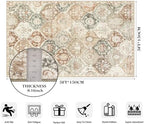 Lahome Moroccan Washable Small Rug, 3x5 Black Rugs - Image 2