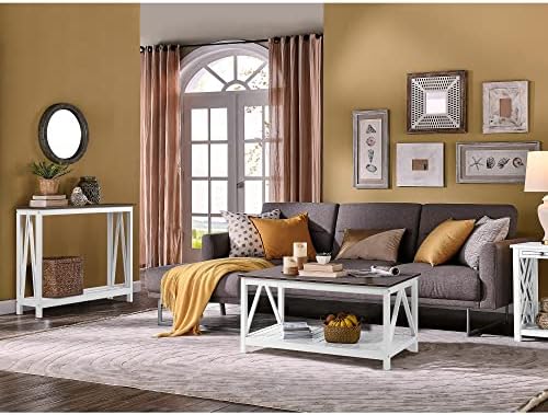 ChooChoo Farmhouse Console Table, Narrow Sofa Table - Image 4
