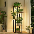 Bamworld Tall Plant Stand Indoor - Image 3