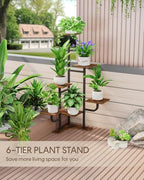 Homsorout Corner Plant Stand Indoor - Image 6