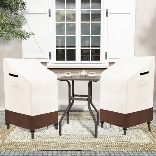 Stackable Patio Chair Covers Waterproof Patio Furniture Covers, 28 W x 36 D x - Image 6