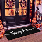 Happy Halloween 48''x16'' Long Doormat by Unknown