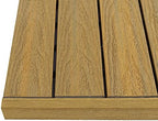 1 in. x 1 ft. Quick Deck Composite Deck Tile Straight Trim by NewTechWood
