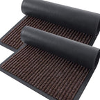OLANLY 2-Pack Front Door Mats 47x23, Waterproof Heavy-Duty Doormats by OLANLY