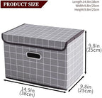 STOREONE Fabric Storage Cube Bins Foldable Organizer Container Collapsible - Image 2